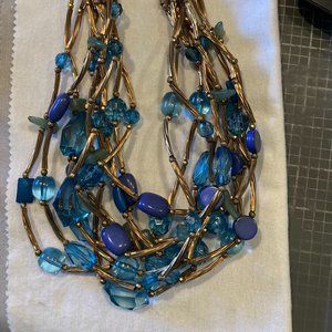 Carnival Treasures Seaside Statement Necklace Louis Dell"Olio